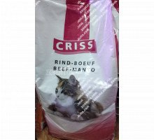 Criss (Крисс) Говядина – сухой корм для взрослых и пожилых кошек пожилого возраста 10 кг