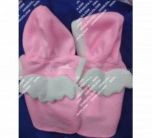 Новогодний флисовый костюм для собаки «Ангелочек»