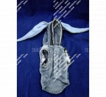Новогодний меховой костюм для собаки «Банни»