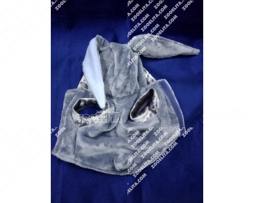 Новорічний хутряний костюм для собаки «Банні»