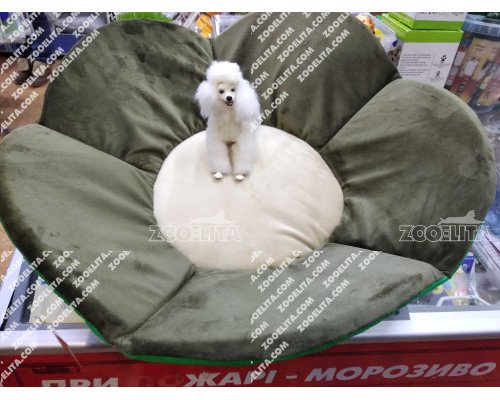 Лежанка для маленькой собаки «Ромашка» D 30/60 см
